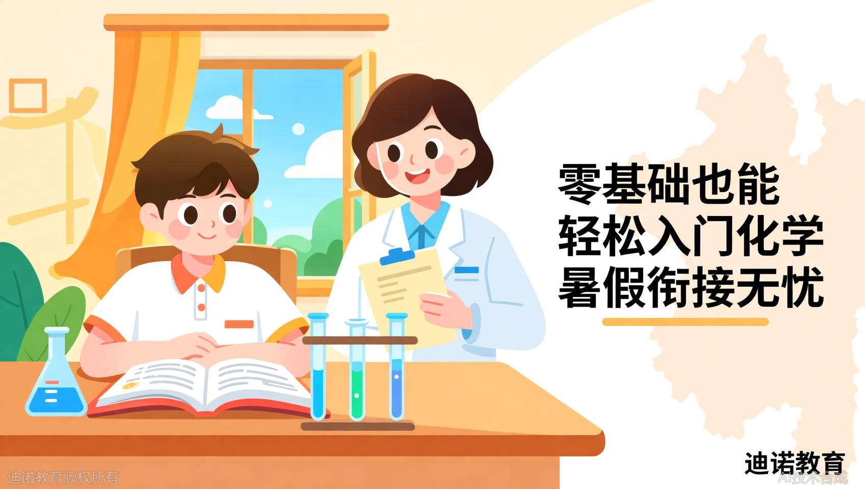 新初三化学零基础，暑假不补开学掉队？迪诺天才&ldquo;五过备课法&rdquo;