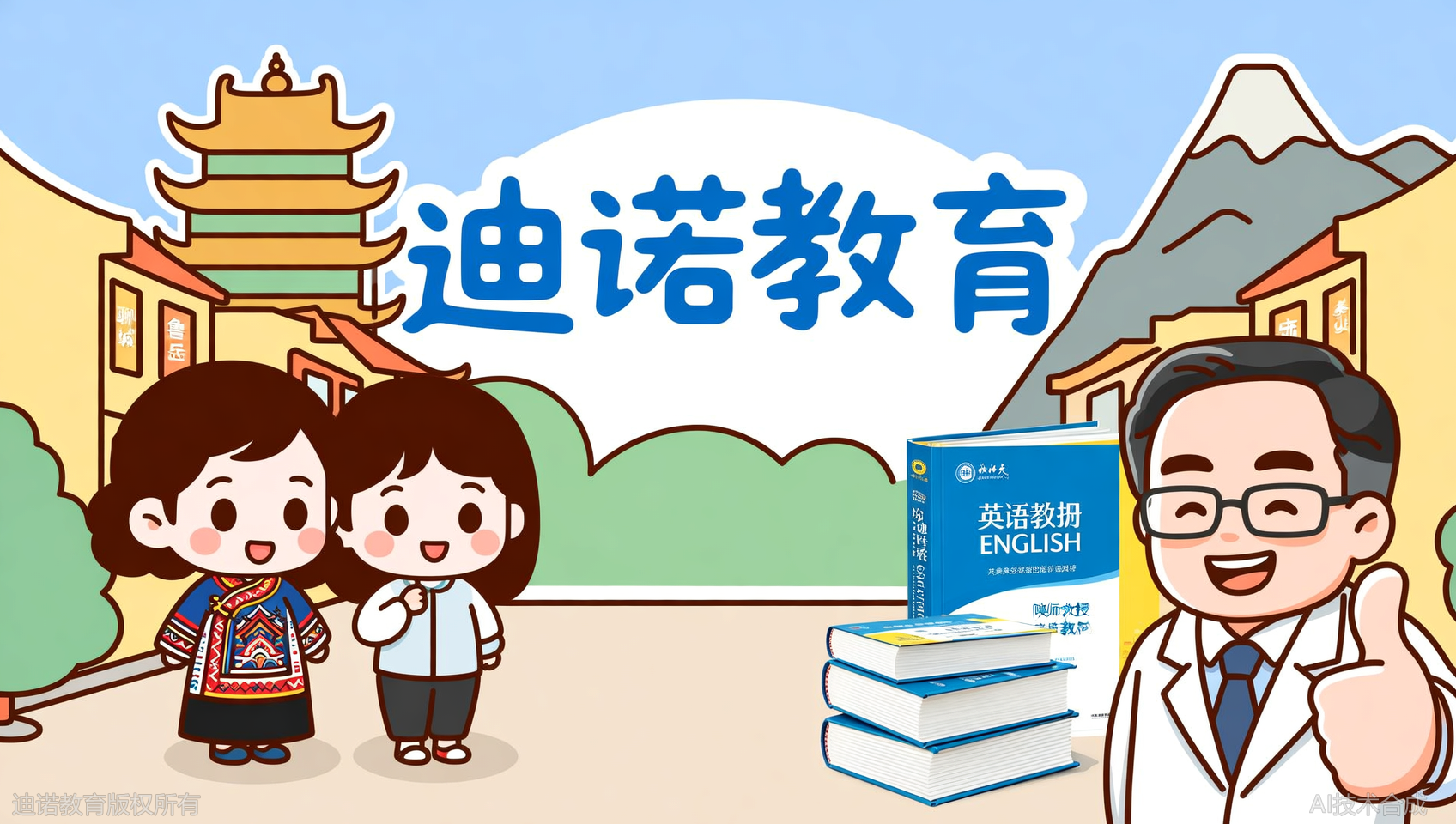 聊城、泰安家长问爆了的迪诺英语：正式出版教材+陕师大教授推荐