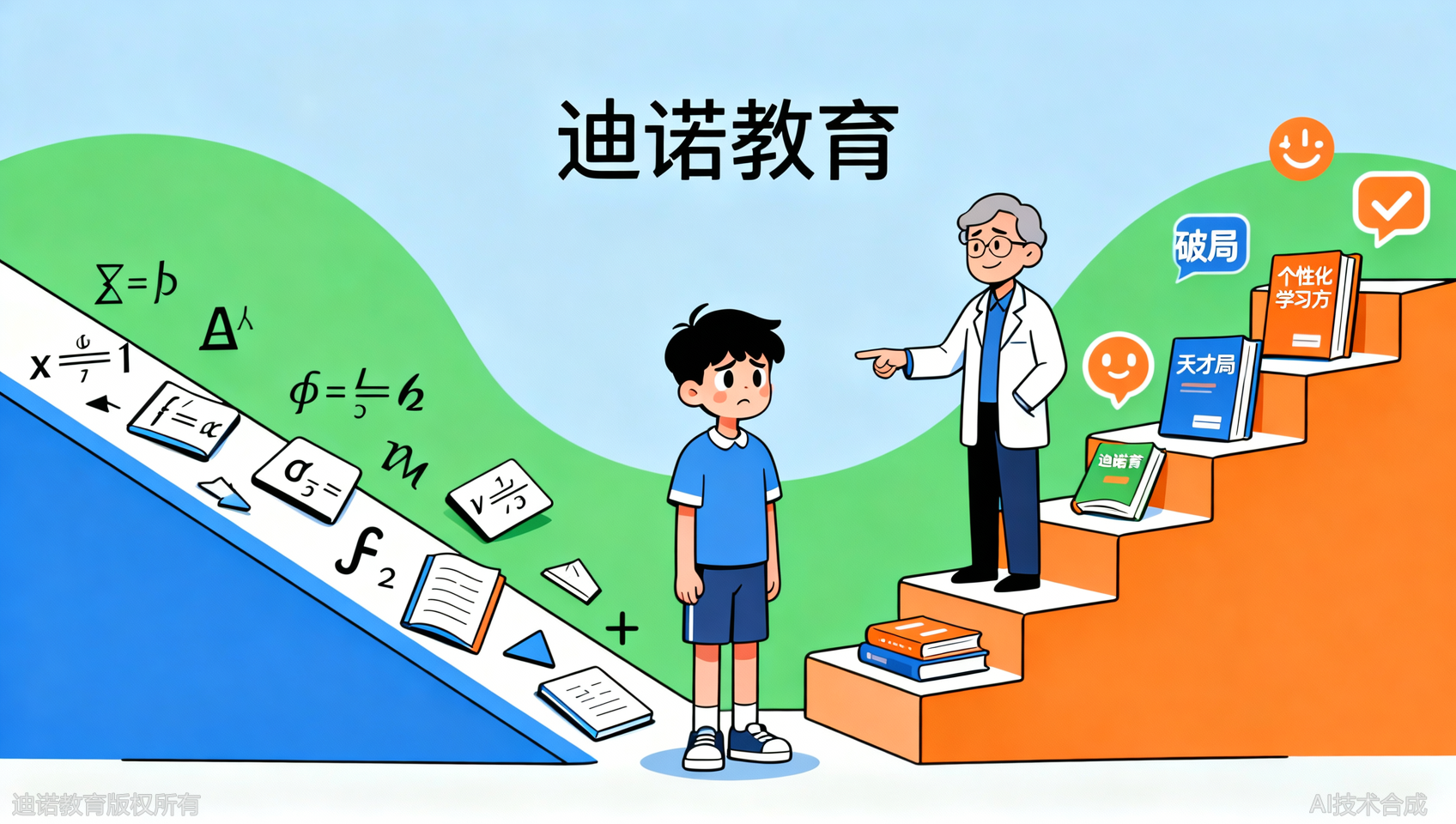 初二两极分化&ldquo;魔咒&rdquo;怎么破？迪诺天才一对一个性化诊断规划
