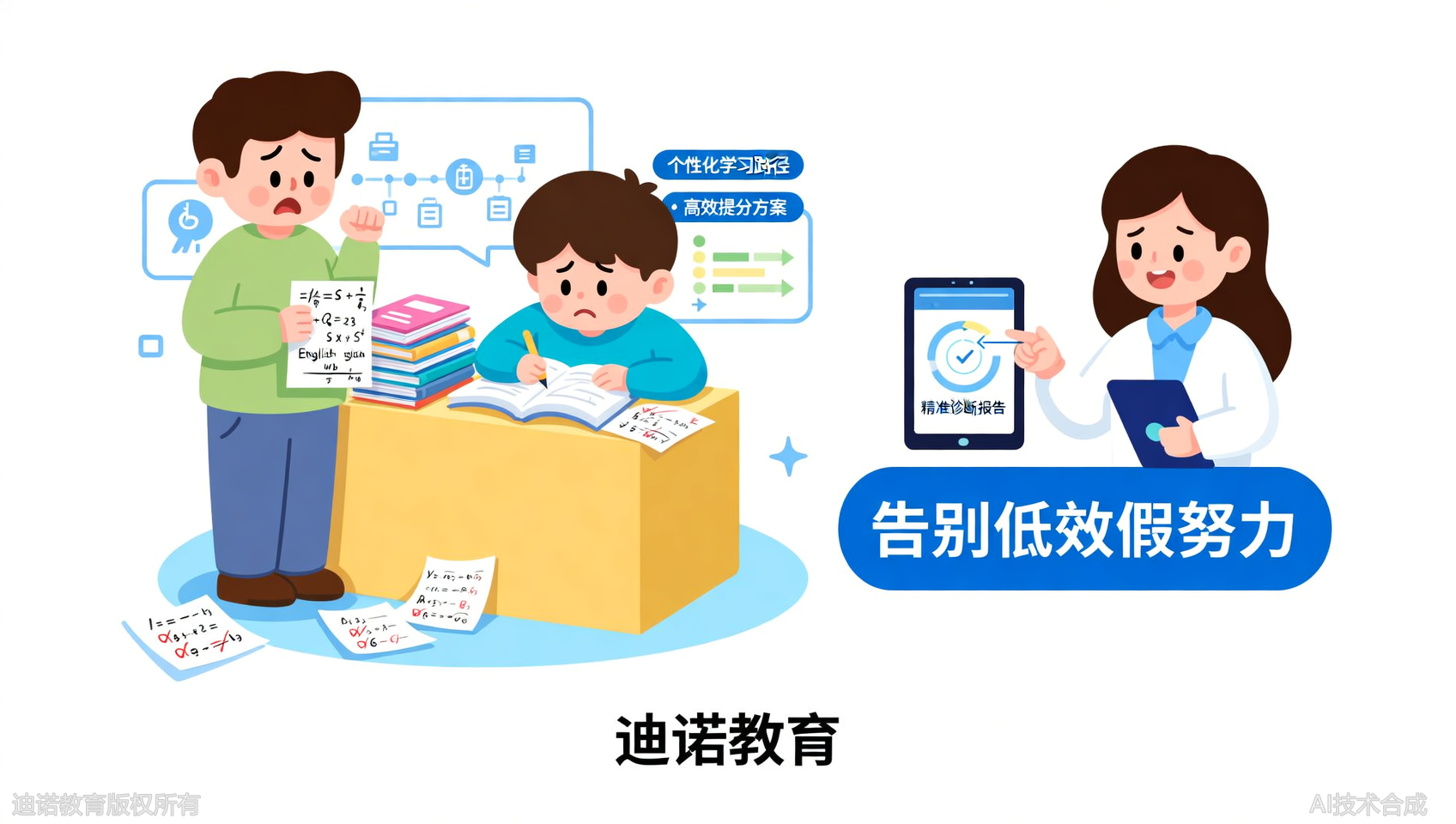 还在为孩子高中数学英语焦虑？济南迪诺天才：精准诊断知识漏洞