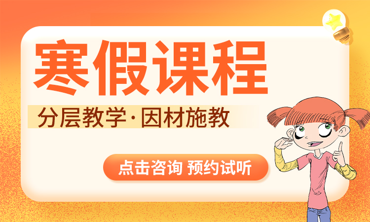 2027小学/初中/高中全科寒假班